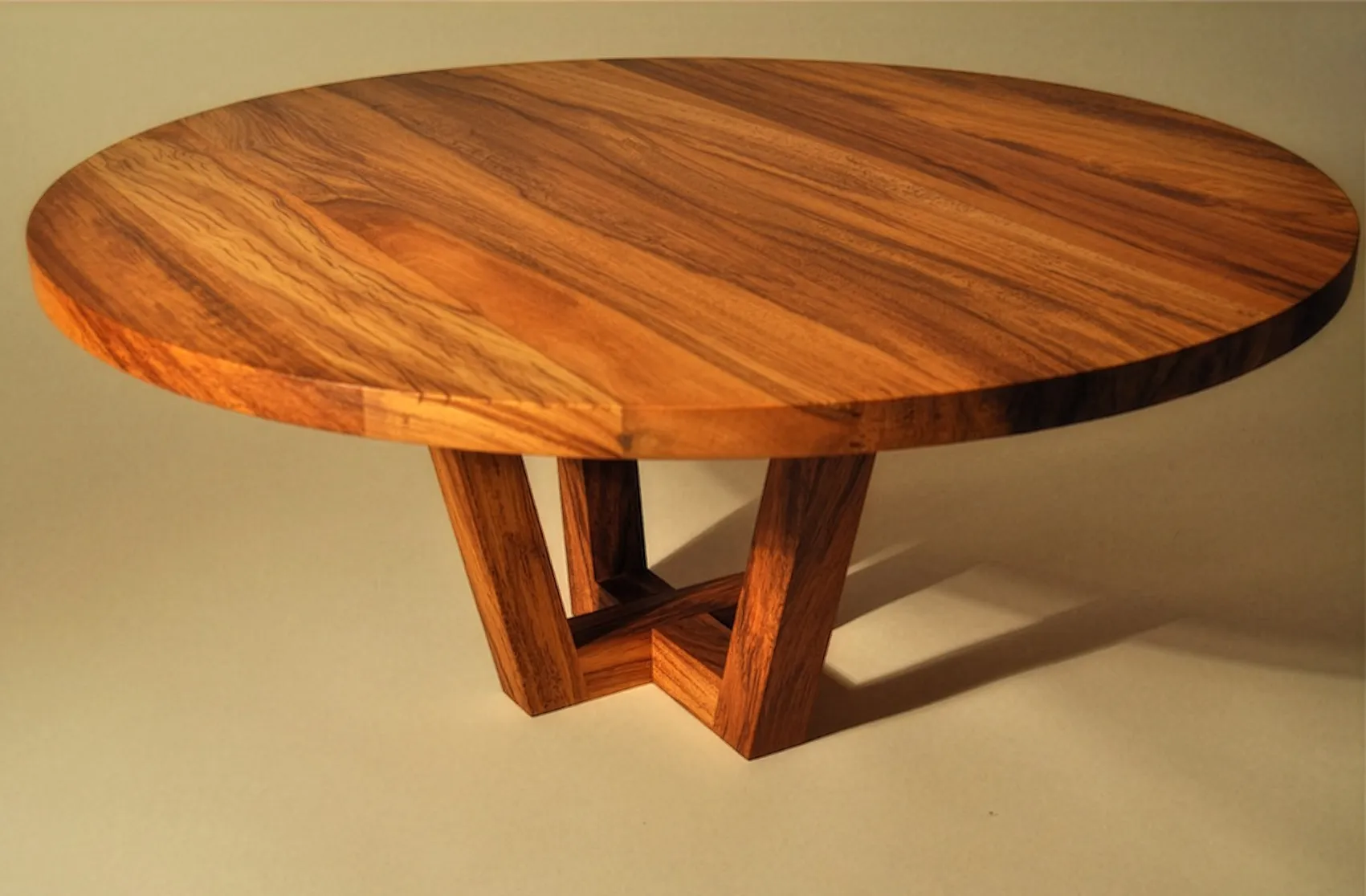 Round Recycled Black Maire Coffee Table By Mano Featured